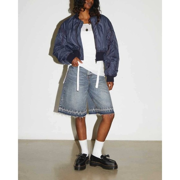 NWT Dr. Martens Adrian Quad Leather Platform Tassel Loafers Black Smooth W7 / M6 - Picture 12 of 13